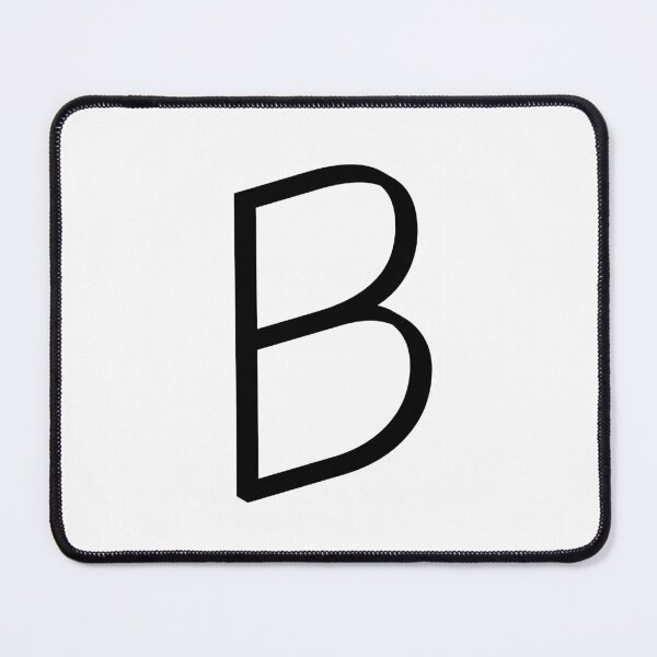 Item preview, Contemporary Geometric Uppercase Alphabet Artwork - Letter B designed and sold by uncoXab.