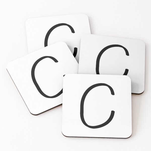 Item preview, Contemporary Geometric Uppercase Alphabet Artwork - Letter C designed and sold by uncoXab.