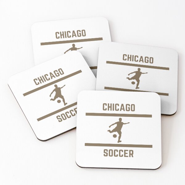 Item preview, Gold Color Chicago Soccer designed and sold by IssaraStudio.