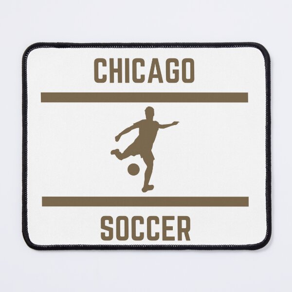 Item preview, Gold Color Chicago Soccer designed and sold by IssaraStudio.