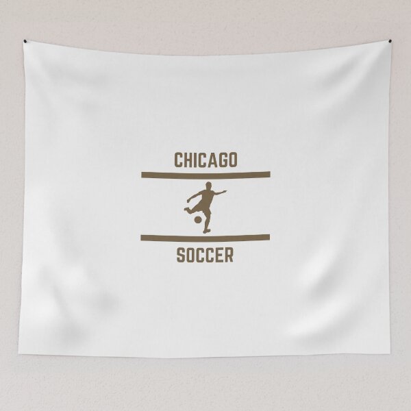 Item preview, Gold Color Chicago Soccer designed and sold by IssaraStudio.