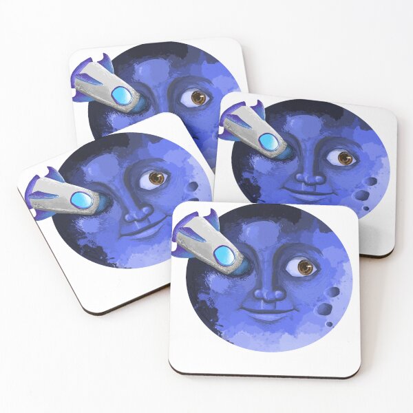 Item preview, moon emoji with reference to old movie designed and sold by GenkiWear.
