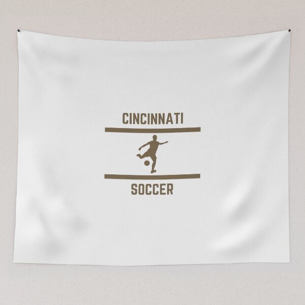Item preview, Gold Color Cincinnati Soccer designed and sold by IssaraStudio.