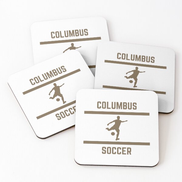 Item preview, Gold Color Columbus Soccer designed and sold by IssaraStudio.