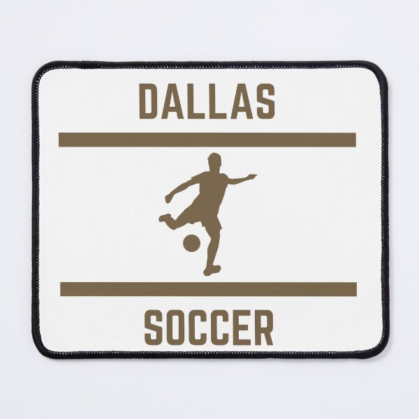 Item preview, Gold Color Dallas Soccer designed and sold by IssaraStudio.