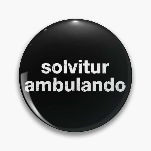 Item preview, Solvitur Ambulando designed and sold by viunziameriza.