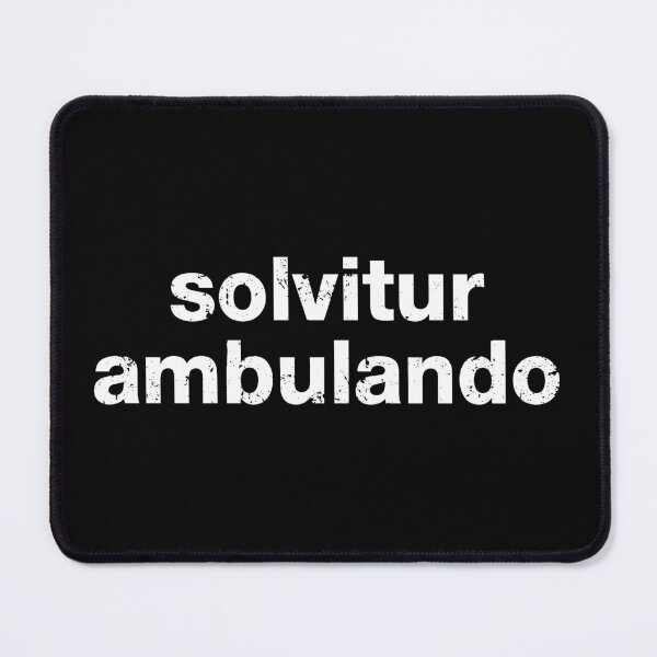 Item preview, Solvitur Ambulando designed and sold by viunziameriza.