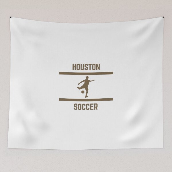 Item preview, Gold Color Houston Soccer designed and sold by IssaraStudio.