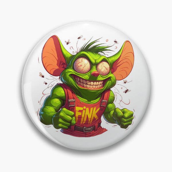 Item preview, Green Grin - Monster Fink designed and sold by Designowner.
