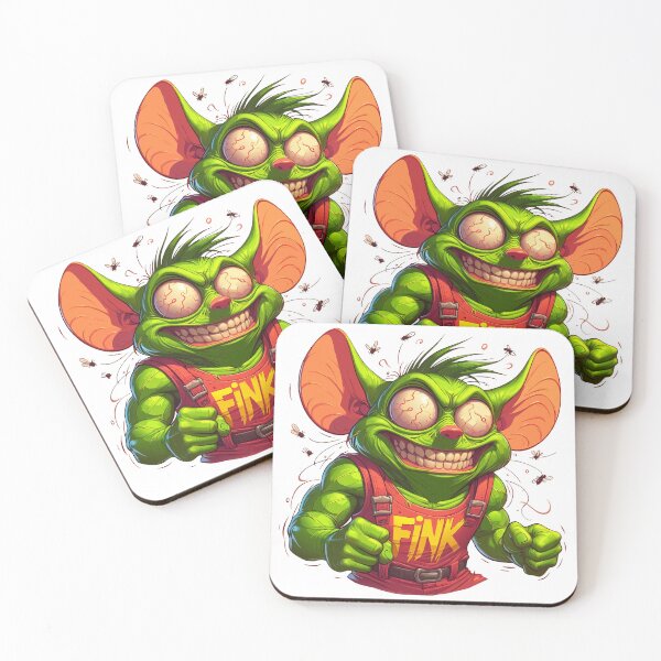 Item preview, Green Grin - Monster Fink designed and sold by Designowner.