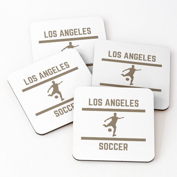 Item preview, Gold Color Los Angeles Soccer designed and sold by IssaraStudio.
