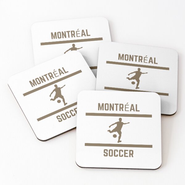 Item preview, Gold Color Montréal Soccer designed and sold by IssaraStudio.