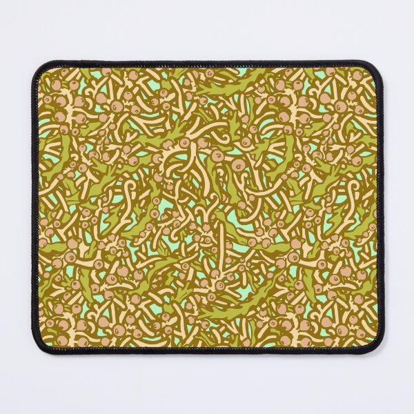 Item preview, Macroalgae Repeating Patterns: Sargassum, brown designed and sold by Chrysasaur.