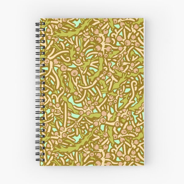 Item preview, Macroalgae Repeating Patterns: Sargassum, brown designed and sold by Chrysasaur.
