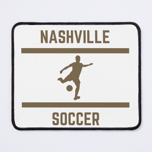 Item preview, Gold Color Nashville Soccer designed and sold by IssaraStudio.