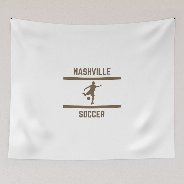Item preview, Gold Color Nashville Soccer designed and sold by IssaraStudio.