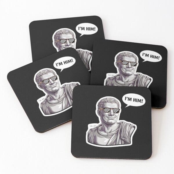 Item preview, I'm Him! Caesar Statute wearing sunglasses designed and sold by Mr-Him.