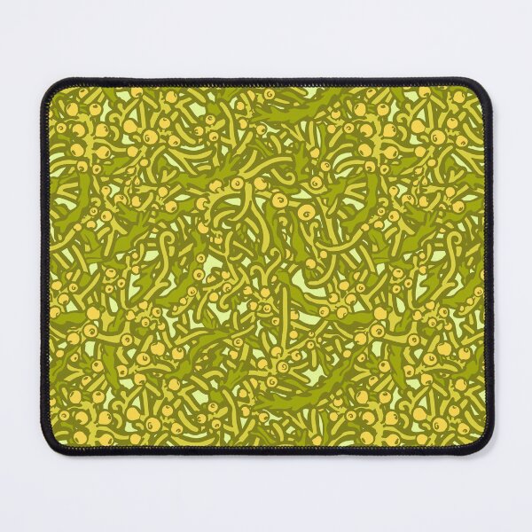 Item preview, Macroalgae Repeating Patterns: Sargassum, olive green designed and sold by Chrysasaur.