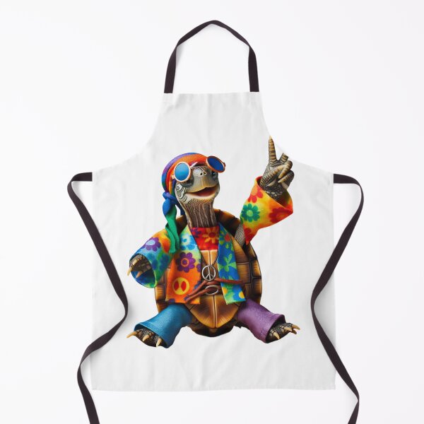 Item preview, Hippie Peace Turtle designed and sold by Croneandquill.