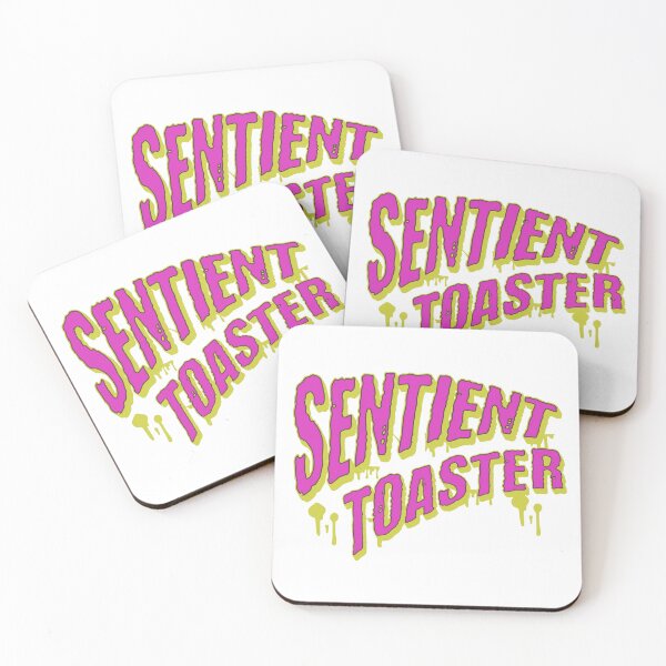 Item preview, Toast with a Twist: Spooky Sentient Toaster designed and sold by CyberYogi.