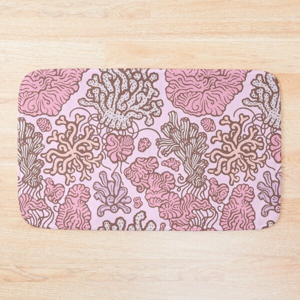 Item preview, Macroalgae Repeating Patterns: Coralline, white designed and sold by Chrysasaur.