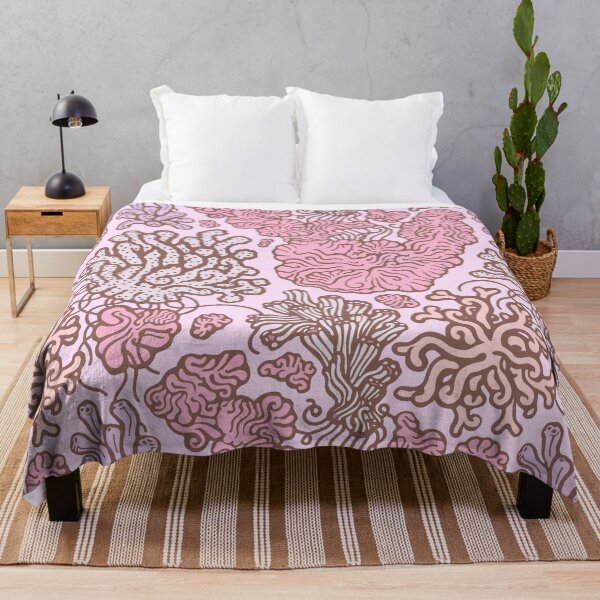 Item preview, Macroalgae Repeating Patterns: Coralline, white designed and sold by Chrysasaur.