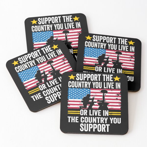Item preview, Support the Country You Live In or Live In Where You Support designed and sold by BOUCHERIT amine.
