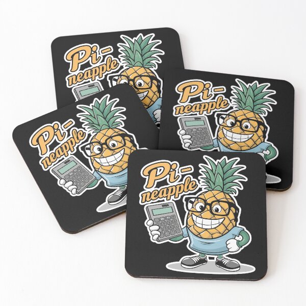 Item preview, Cute Pineapple Doing Mathematics Funny T-Shirt designed and sold by Witty Shirts.