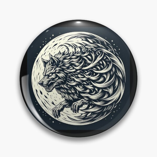 Item preview, Werewolf: Incredible Optical Illusion designed and sold by ArtemisDesignAI.