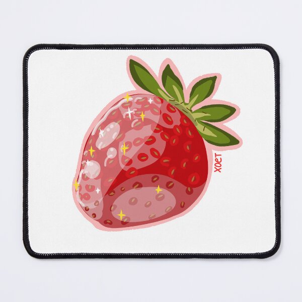 Item preview, Strawberry illustration designed and sold by Xoet-Draw.