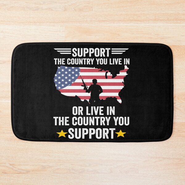 Item preview, Support the Country You Live In or Live In Where You Support designed and sold by BOUCHERIT amine.