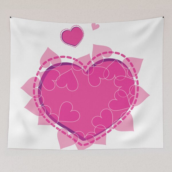 Item preview, Pink_Purple Hearts designed and sold by TeraiNB.
