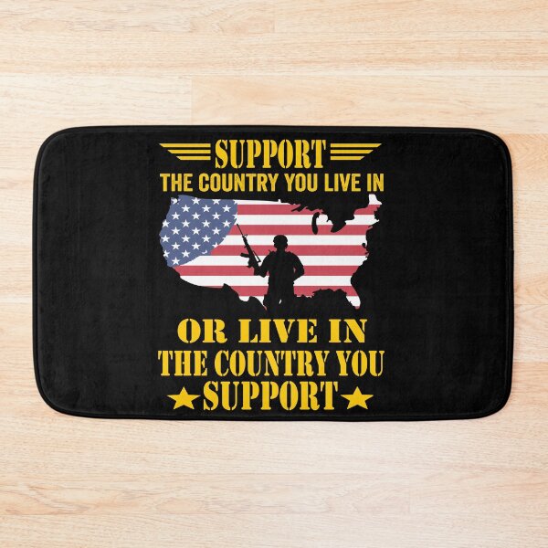 Item preview, Support the Country You Live In or Live In Where You Support designed and sold by BOUCHERIT amine.