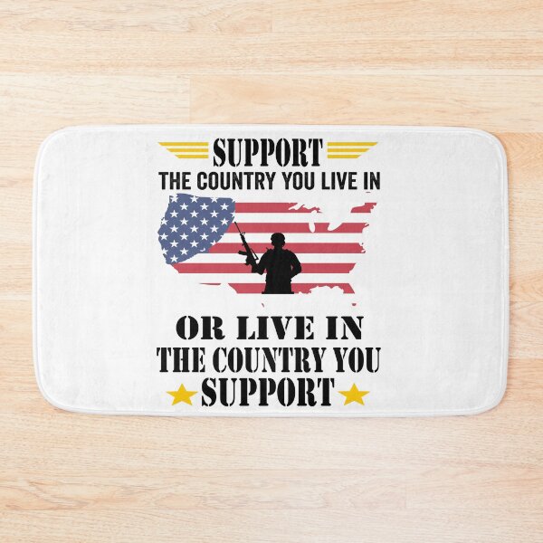 Item preview, Support the Country You Live In or Live In Where You Support designed and sold by BOUCHERIT amine.