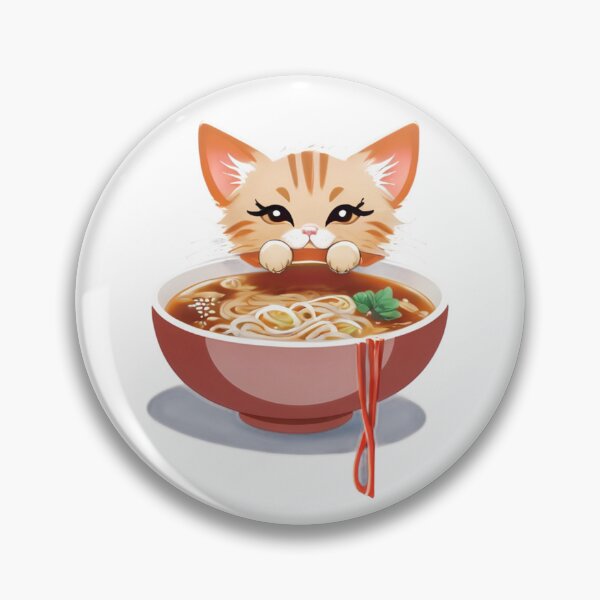 Item preview, How a Cute Kitten Found Bliss: The Noodle Devourer designed and sold by Fenomena Designs.