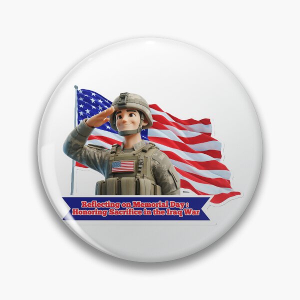 Item preview, Reflecting on Memorial Day: Honoring Sacrifice in the Iraq War designed and sold by myfigaidea.
