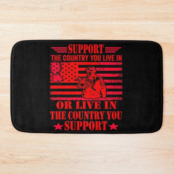 Item preview, Support the Country You Live In or Live In Where You Support designed and sold by BOUCHERIT amine.