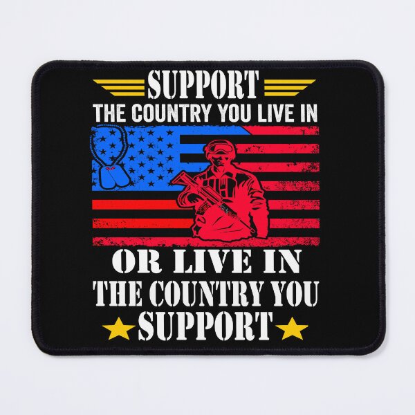 Item preview, Support the Country You Live In or Live In Where You Support designed and sold by BOUCHERIT amine.