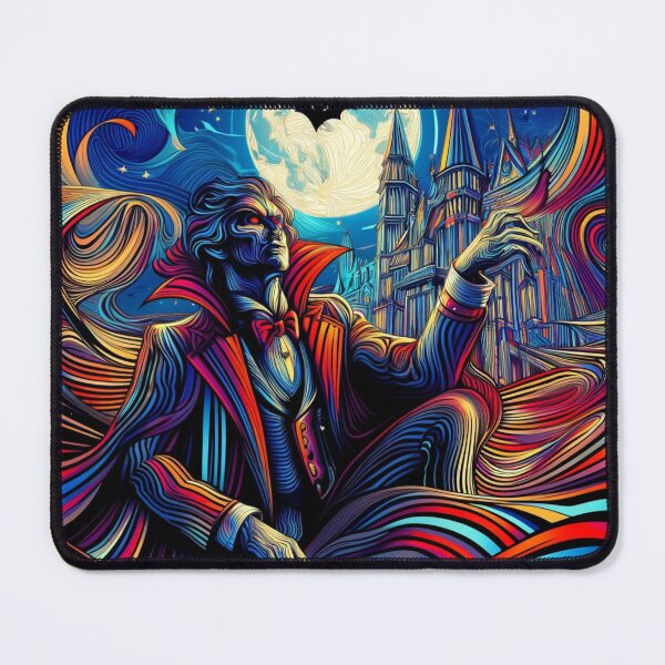 Item preview, Vampire: Vibrant Optical Illusion designed and sold by ArtemisDesignAI.
