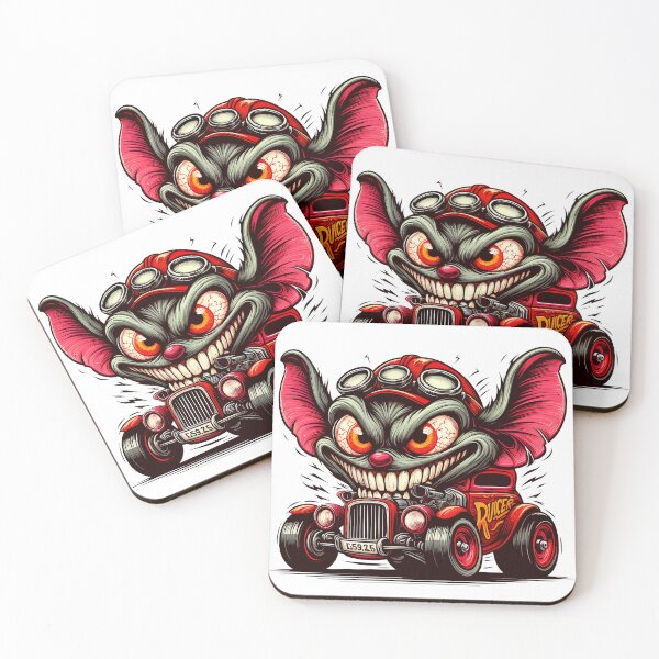 Item preview, Speed Demon - Vintage Hot Rod Rodent designed and sold by Designowner.