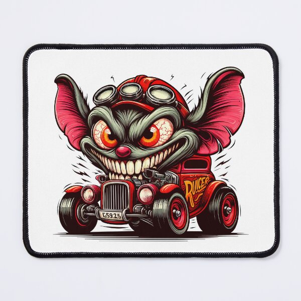 Item preview, Speed Demon - Vintage Hot Rod Rodent designed and sold by Designowner.