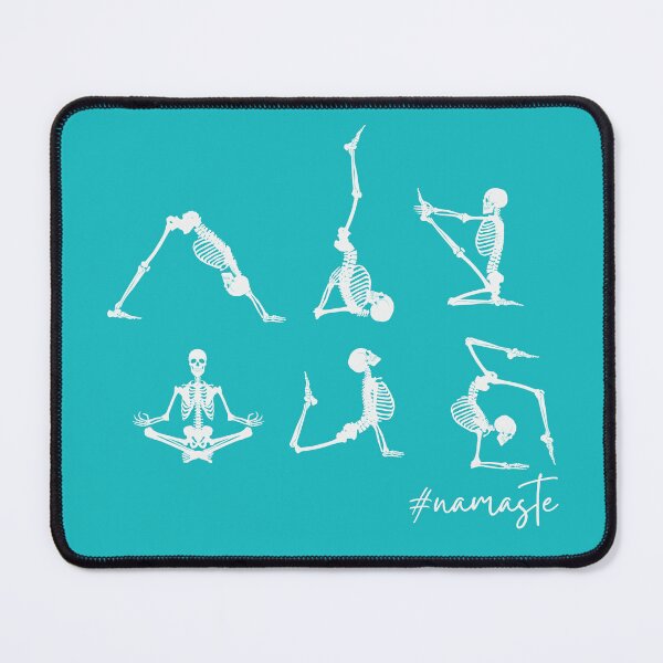 Item preview, Namaste Skeleton Halloween Yoga designed and sold by KahlenDeveraux.