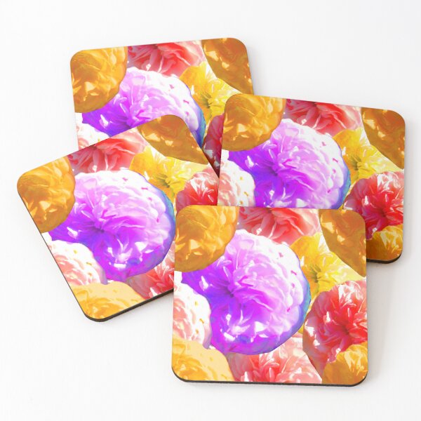 Item preview, Multicolored Roses Photography - Repeating Pattern designed and sold by Victoria Rose.