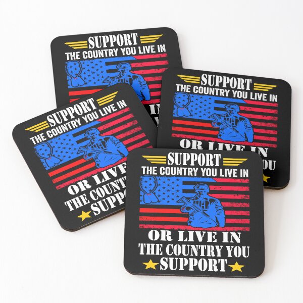 Item preview, Support the Country You Live In or Live In Where You Support designed and sold by BOUCHERIT amine.