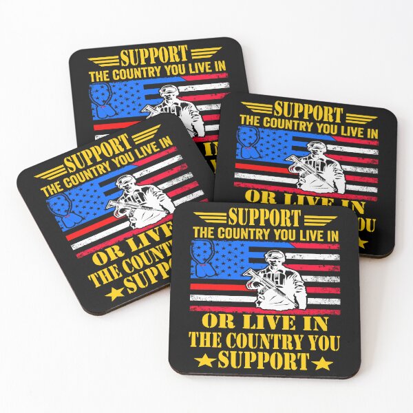 Item preview, Support the Country You Live In or Live In Where You Support designed and sold by BOUCHERIT amine.