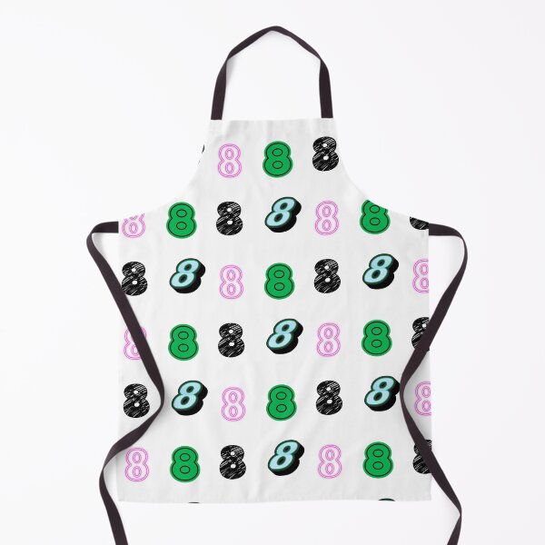 Item preview, pack of stickers, number eight, different illustrations designed and sold by Numbers-Art.