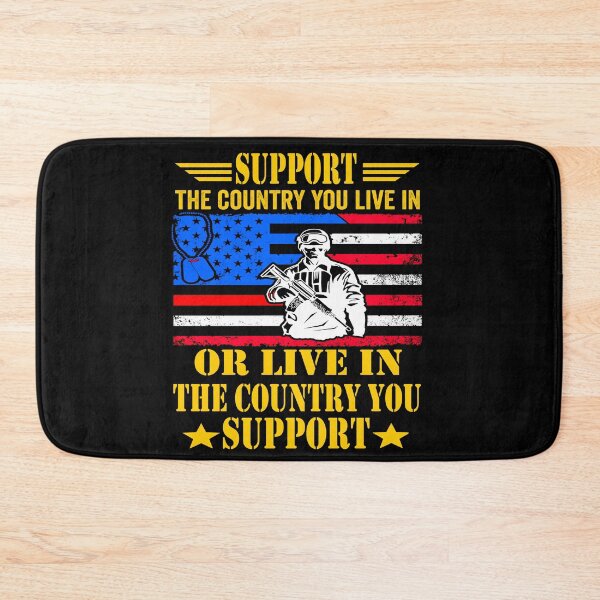 Item preview, Support the Country You Live In or Live In Where You Support designed and sold by BOUCHERIT amine.