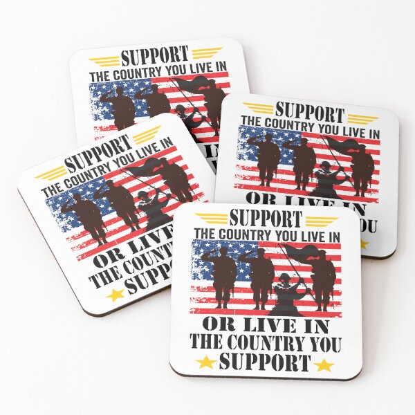 Item preview, Support the Country You Live In or Live In Where You Support designed and sold by BOUCHERIT amine.