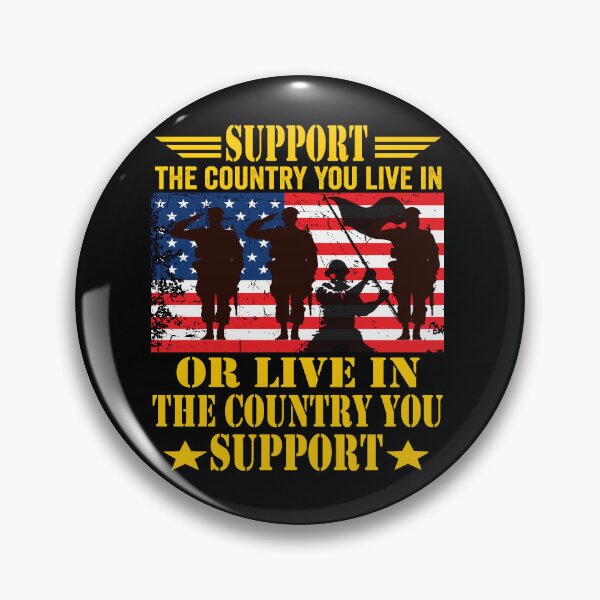 Item preview, Support the Country You Live In or Live In Where You Support designed and sold by BOUCHERIT amine.