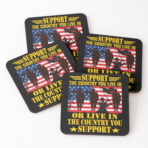 Item preview, Support the Country You Live In or Live In Where You Support designed and sold by BOUCHERIT amine.